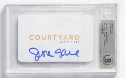 Jesse Jane Signed Hotel Room Key Card BAS COA Pirates Film Porn Star Autograph 9 - Picture 6 of 12