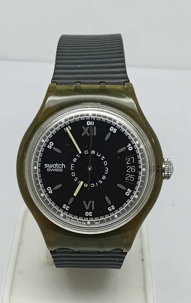 SWATCH AUTOMATIC SWISS MADE CAL ETA 2842 MENS WATCH 36MM | eBay