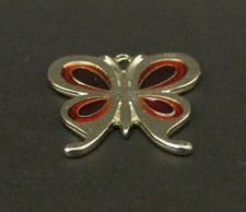 Ciondoli a forma di farfalla in argento sterling, ciondolo
