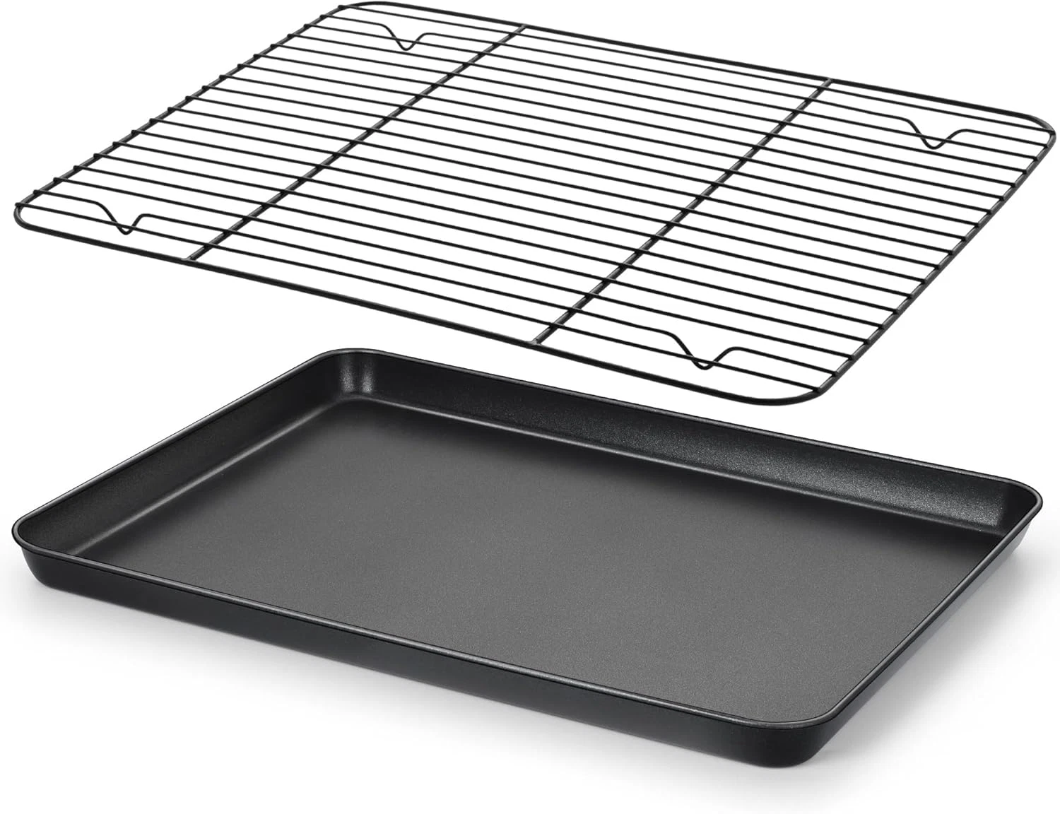 Nonstick Baking Sheet with Rack Set, 16 x 12 x 1 inch Large 16 x 12 inch
Opens in a new window or ta