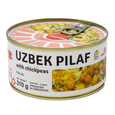 Arashan Pilaf Classic Taste, 11,46 Ounce, Quick Easy Dinner, Canned Rice Meal