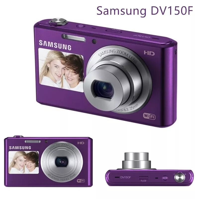 Samsung DV150F Digital Camera 16.2MP 5x optical zoom Dual
