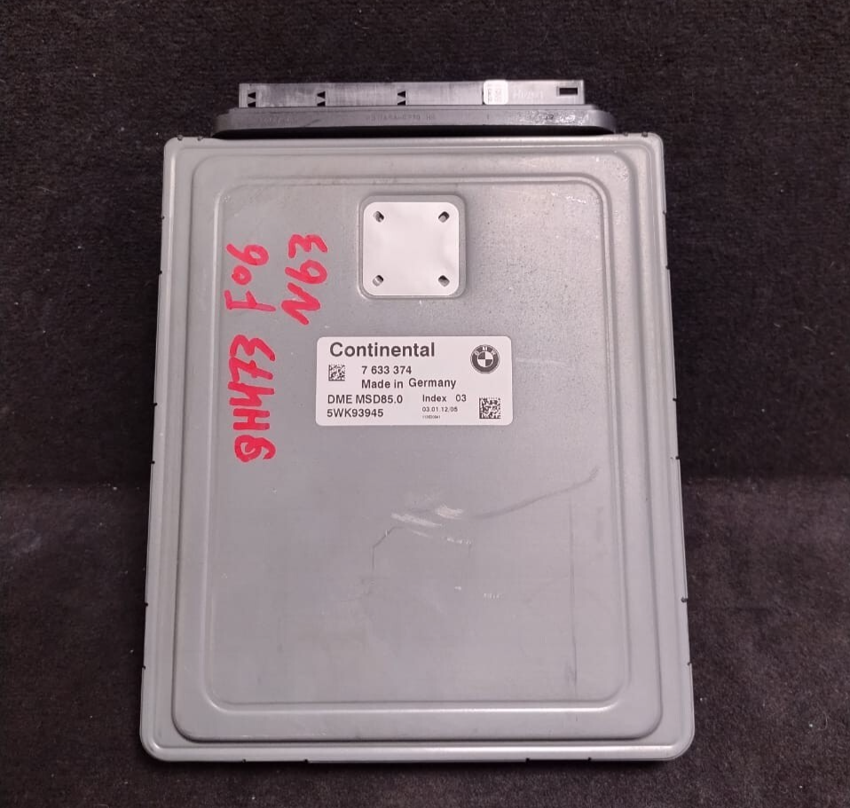BMW 750i F02 N63 ENGINE CONTROL ECU ONLY MSD85.0 7633374