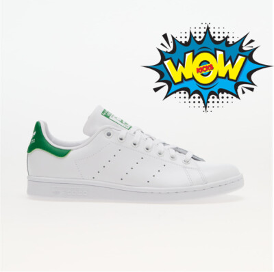 ADIDAS WOMEN'S ORIGINAL STAN SMITH ''WHITE/GREEN'' #B24105