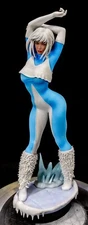 DC Ice Fan Art Resin Statue Pro Painted 1/4 Scale - Made To Order