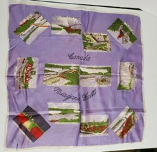 Canada Souvenir Silk Scarf