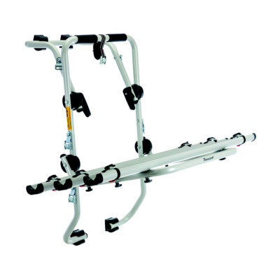Peruzzo Heckfahrradträger Auto Padua Aluminium für 3 Fahrräder Tragkraft 45 kg grau