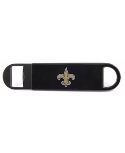 Set of 10 NFL Long Neck Bottle Opener New Orleans Saints Vinyl Coated New - Picture 3 of 7