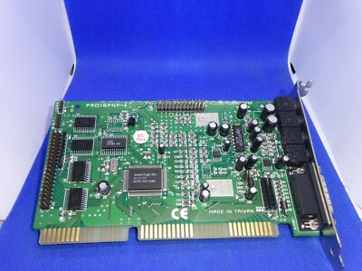 AVENCE LOGIC PRO16PNP-4 RETRO SOUND KARTE ISA FCC ID: MGYPRO16PNP # GK4872