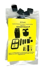 Ranger Bands® 40 Heavy Duty EPDM Rubber Tactical Bands for Camping, Survival USA