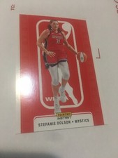 2024 Stefanie Dolson WNBA PANINI INSTANT LOGO INSTANT CARD Washington Mystics