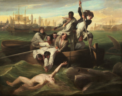 Watson and the Shark | John Singleton Copley | 1778 Shark Attack Romanticism Art