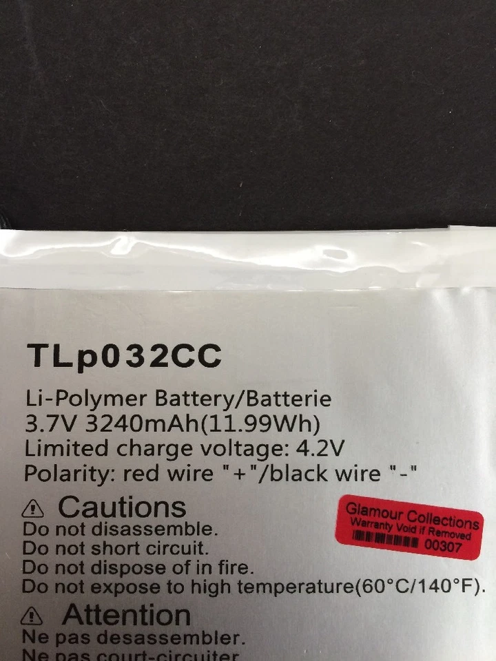 LeapFrog Epic Academy Verde - Android TLp032CC (SOLO BATERÍA) Foto 3 de 4