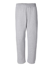 Gildan Heavy Blend  Open Bottom Sweatpants 18400 - Sport Grey - X-Large