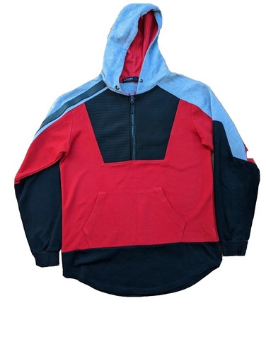 SandWaterr RESEARCHED H ZIP SHIRT T R W MIX STRIPE 2 NVY SW-S0304