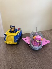 Paw Patrol Skye  s Jet And Police Car Lot