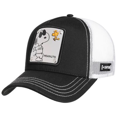 CAPSLAB Peanuts Cool Trucker Cap Basecap Baseballcap Truckercap