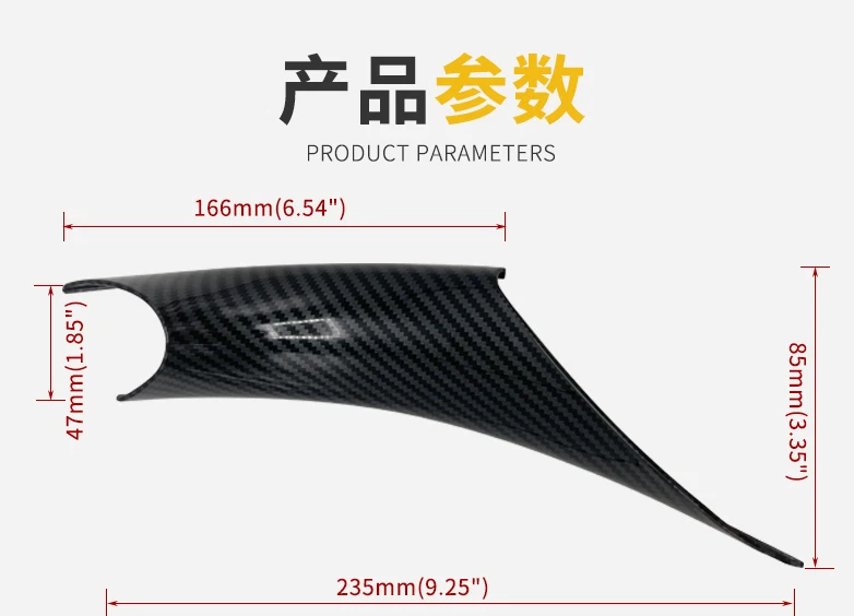 For BMW F30 F32 F35 328i Black/Beige/Carbon Interior Door Handle Cover Pull Trim Foto 4 de 4