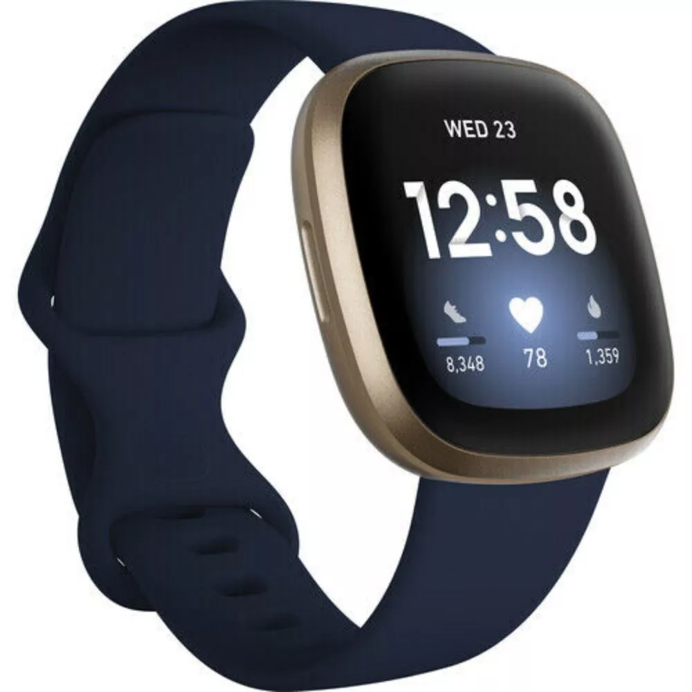 Fitbit Versa 3 Smartwatch Activity Tracker Health Fitness GPS Soft