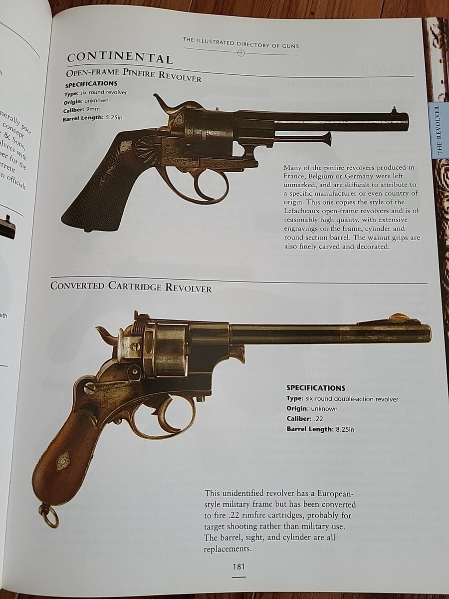 The Illustrated Directory of Guns: A Collectors Guide to