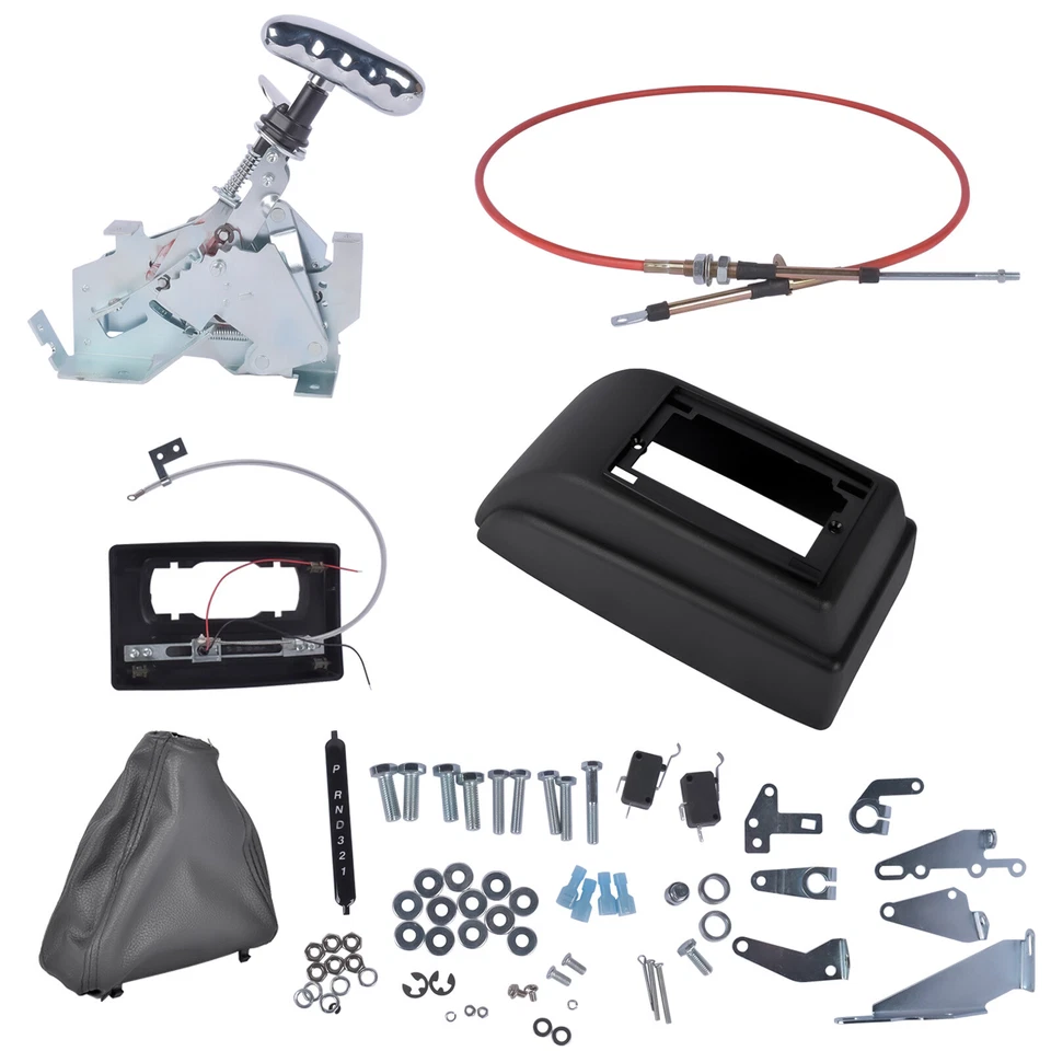 Se adapta a GM TH400 TH350 TH250 700R4 Ford C4/C6 E40D/4R100 palanca de cambios automática de trinquete Foto 4 de 4