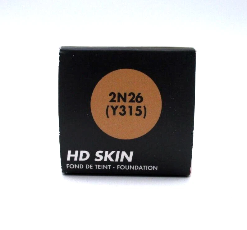 Make Up For Ever HD Skin Foundation ~ 2N26 ( Y315 ) ~ 12 Ml / 0.40.