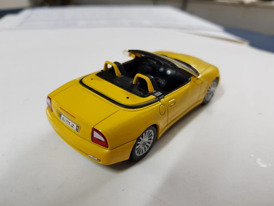 MODELLINO MASERATI SPYDER 3200 GT 2001 NUOVO SENZA SCATOLA E BASETTA 1/43 - Immagine 2 di 3