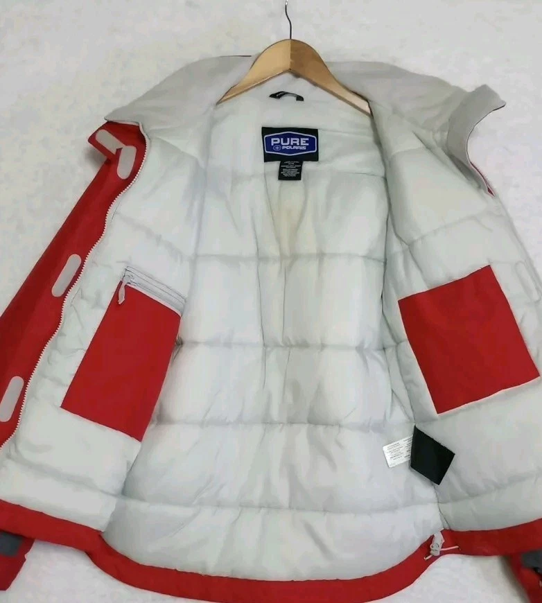 Jaqueta Loft Feminina Pure Polaris Jaqueta Snowmobile Vermelha Tamanho Médio *Leia Descpt* - Imagem 3 de 4