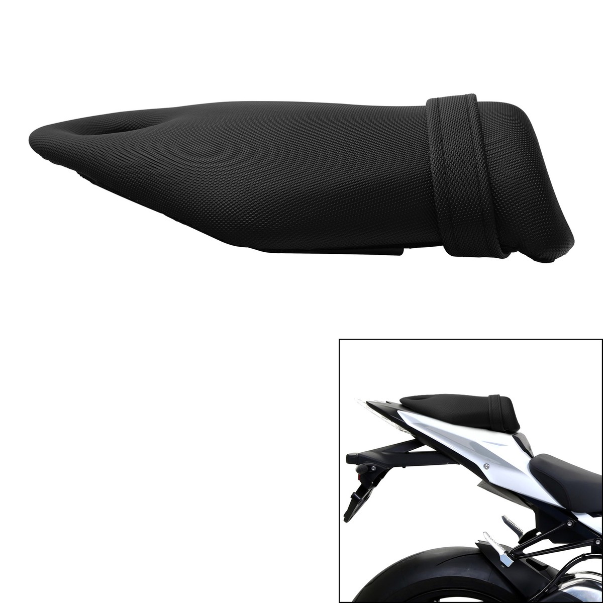 Rear Passenger Seat Fit For BMW S1000RR 2009-2018 S1000R 2014-2020