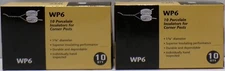 Lot of 2 Zareba WP6 Porcelain Insulators for Corner Posts 1 5/8" Dia. 10 Pk Each