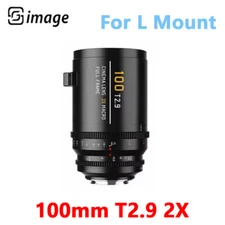 SGimage 100mm T2.9 Macro Large Aperture Lens Full Frame Lens For L Mount Camera