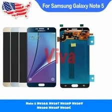 OEM OLED Samsung Galaxy Note 5 N920 LCD Screen Digitizer Blue color