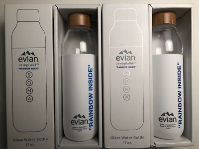 Evian x Virgil Abloh SOMA Water Bottle - Full Set: All 4 Colors