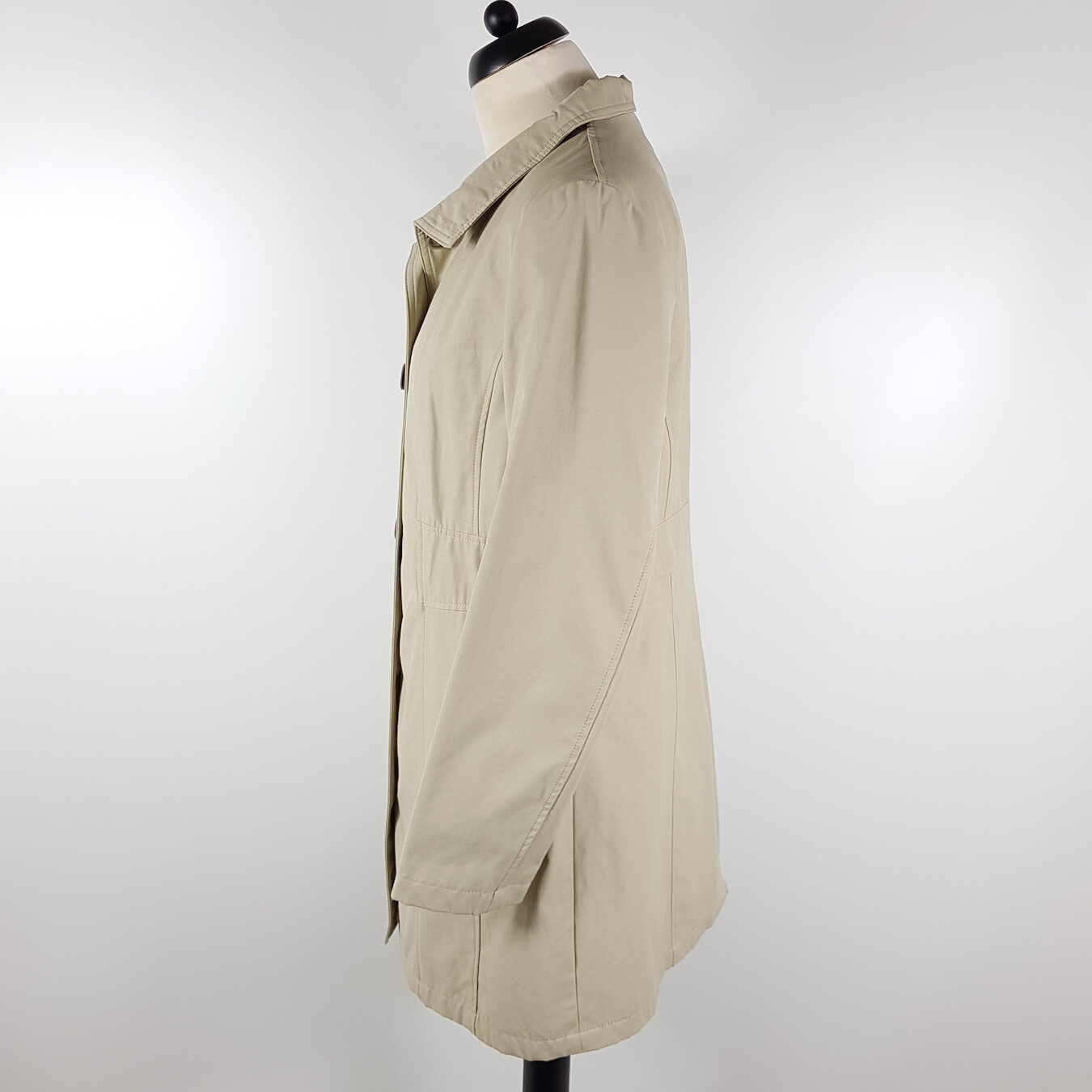 Airfield Mantel Damen Gr. 42 Beige Schlicht Übergangsjacke eBay