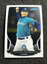 HISASHI IWAKUMA #79 2013 Bowman Chrome Seattle Mariners
