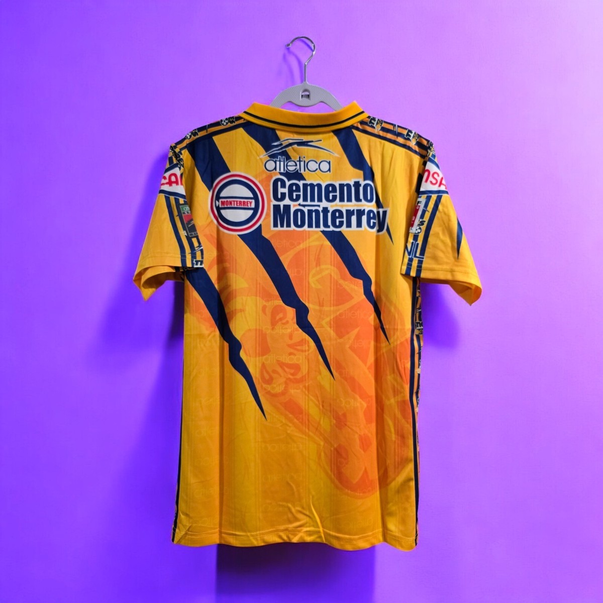 TIGRES UANL Home 97/98 - Retro - Soccer - Atletica - XL (USA-Large