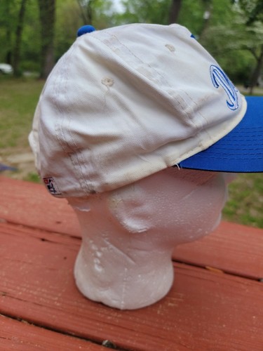 Vintage 90s Duke Blue Devils SCRIPT Snapback Hat Youngan - Picture 5 of 10