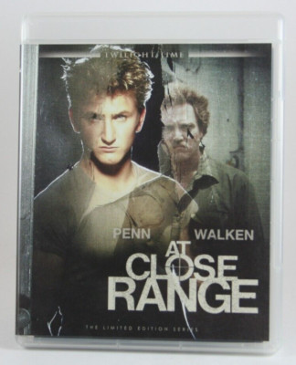 James Foley At Close Range BLURAY Twilight Time OOP Signed Director Sean Penn