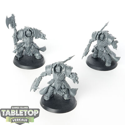Adeptus Custodes - 3 Allarus Custodians - unbemalt