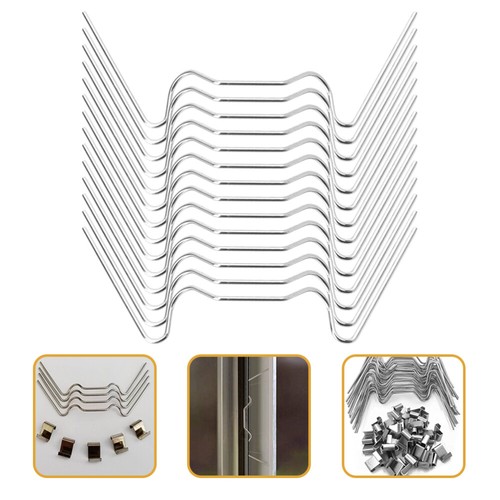 50 Pcs Greenhouse Clips Fixing Glass Clamps Accessories Supplies