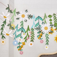 Blumen Girlande GäNseblüMchen Deko Banner FüR Babyzimmer Gartenparty