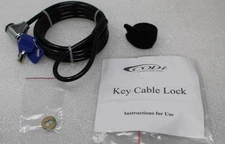 NEW CODI Security Laptop Key Cable Lock A02001 New!