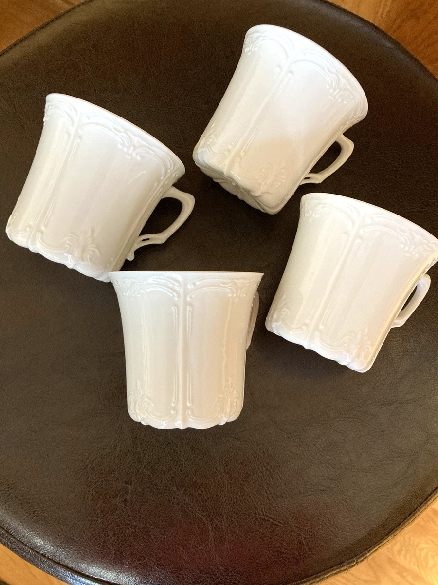 TIRSCHENREUTH BARONESSE WHITE 4 CUPS GERMANY | eBay