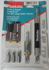 Makita 784870-A Finder Driver Duo Set Shorty and Regular USA Made -New Old Stock