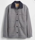 GAP x Doen Women’s Size XL Gingham Denim Chore Barn Jacket Coat NWT — photo 1