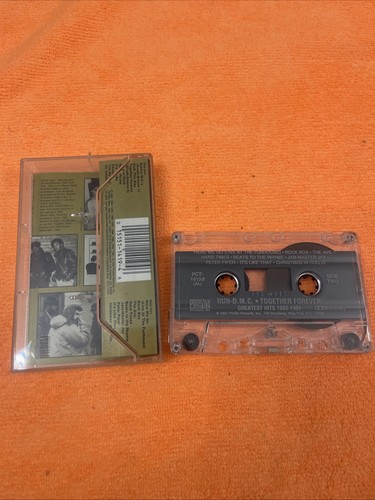 RUN DMC - FOREVER GREATEST HITS 1983-1991 CASSETTE TAPE - Picture 2 of 4