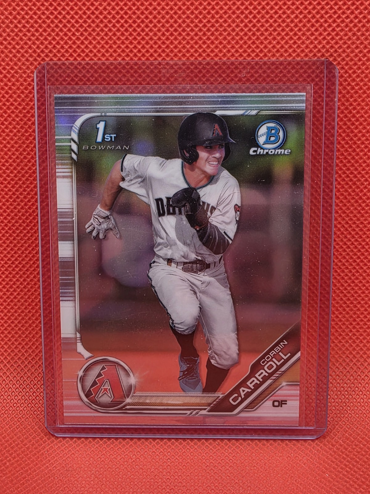 2019 Bowman Draft - Chrome Corbin Carroll #BDC-125 Refractor (RC)