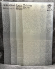 Anna Griffin Embossing Folders lot see description for details