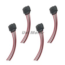 1J0998724 4x OEM Electrical Connector Housing For Audi A3 2005-2014 A4 2001-2015