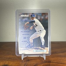 1992 Pinnacle Blueprint Technician #618 NOLAN RYAN Texas Rangers ⚾️